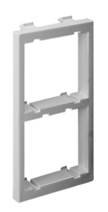 Simon Connect Adapter CIMA na 2 moduły K45 (45x45mm) pionowo aluminium S62/8