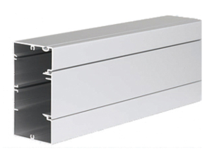 Connect Kanał kablowy 1-komorowy Cabloplus ALU 90x55mm anodyzowane aluminium TK11081/8 /2m/