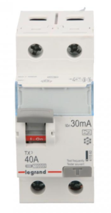 Wyłącznik różnicowoprądowy 2P 40A 0,03A typ A P302 TX3 411560