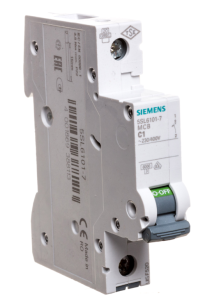 Wyłącznik nadprądowy 1P C 1A 6kA AC SENTRON 5SL6101-7