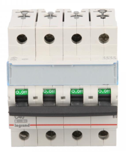 Wyłącznik nadprądowy 4P C 40A 6kA AC S304 TX3 403566