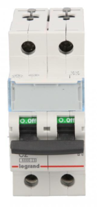 Wyłącznik nadprądowy 2P C 2A 6kA AC S302 TX3 403521
