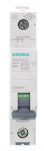 Wyłącznik nadprądowy 1P B 40A 6kA AC SENTRON 5SL6140-6