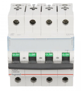 Wyłącznik nadprądowy 4P C 63A 6kA AC S304 TX3 403568