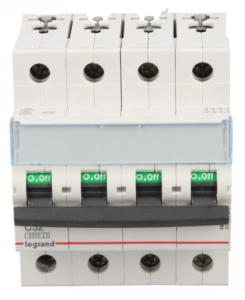 Wyłącznik nadprądowy 4P C 32A 6kA AC S304 TX3 403565