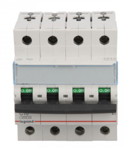 Wyłącznik nadprądowy 4P C 10A 6kA AC S304 TX3 403560