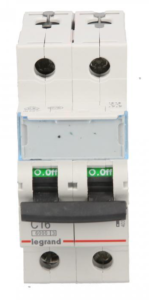 Wyłącznik nadprądowy 2P C 16A 6kA AC S302 TX3 403528