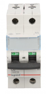 Wyłącznik nadprądowy 2P C 6A 6kA AC S302 TX3 403524