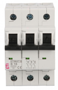 Wyłącznik nadprądowy 3P B 16A 10kA AC ETIMAT10 002125716