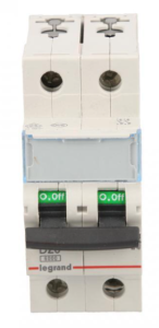 Wyłącznik nadprądowy 2P D 20A 6kA AC S302 TX3 403739