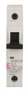 Wyłącznik nadprądowy 1P C 1A 10kA AC ETIMAT10 002131704
