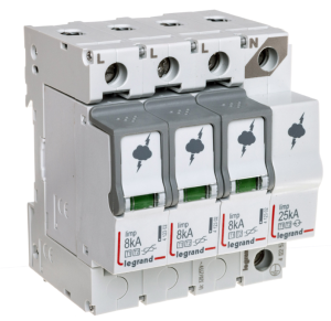Ogranicznik przepięć Typ T1+T2 3P+N 8kA 1,3kV ON 300 TT/TNS 412257