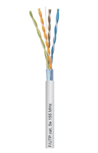 Kabel teleinformatyczny F/UTP kat.5e 4x2x0,5 155MHz Rentib TI0084 klasa Eca /305m/