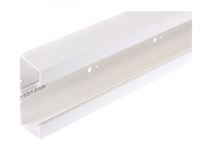 Kanał instalacyjny bez pokrywy KIO 130x50mm zatrzaskowy biały 330220 /2m/