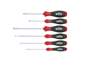 Zestaw 6 wkrętaków SoftFinish płaskie + PZ nr 07153