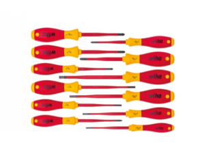 Zestaw 12 wkrętaków izolowanych 1000V SlimFix 3201K12 41003