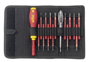 Zestaw 14 wkrętaków z wymienną rękojeścią izolowane 1000V SlimVario + próbnik 2831T16 36068