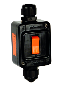 Łącznik dwukierunkowy Ex strefa 2,22, 1P, natynkowy, 16A 50/60Hz IP66 M20 ATEX Ex nR IIC T6 Gc, Ex tc IIIC T70C Dc P202276EX