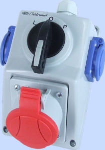 Zestaw instalacyjny L-0-P 32A 5P + 2x 2P+Z IP54 C32-48.2N 974063