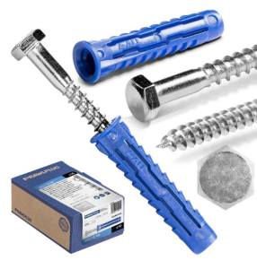 Kołek uniwersalny 12x60 mm z wkrętem sześciokątnym 8x100 mm Rawlplug 4ALL-12/100 / 10 szt./