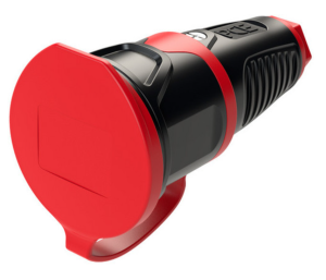 Gniazdo przenośne gumowe z zatyczką 16A 2P+Z SCHUKO 230V VDE IP54 TAURUS2 2511-sr