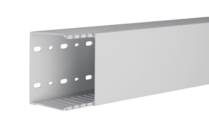 tehalit Kanał grzebieniowy HNG bezhalogenowy 75x100mm PC-ABS jasnoszary HNG75100 /2m/