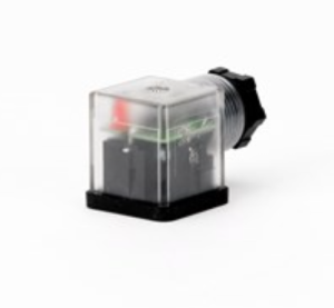 Wtyk 2+PE 16A 24V AC/DC M20 IP65 z diodą LED do cewek BB 042N0263