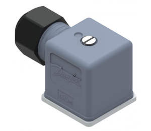 Wtyk przewodowy 2+PE 16A 250V AC/DC IP67 dla cewek 042N1256