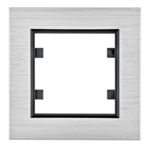 Lumina passion Ramka 1-krotna aluminium srebrne WL9012