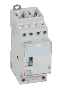 Stycznik modułowy 4P 25A 4Z 24V AC z manipulatorem SM 425 24 4Z 412517
