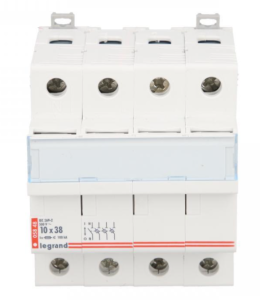 Rozłącznik bezpiecznikowy cylindryczny 3P+N 10x38mm RB348 005848