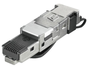 Złącze wtykowe sieciowe modułowe IE-PS-RJ45-FH-BK 1963600000 /10szt./