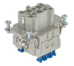 Złącze (wkład) (0,14-2,5 mm2) 6+PE żeńskie 500V 16A Han ES Press 09330062748