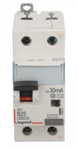 Wyłącznik różnicowo-nadprądowy 2P 25A B 0,03A typ AC P312 DX3 410923