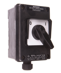 Łącznik 0-1 250V 16A czarny Ex SKX 13/10 IP66 strefa 1,21 oraz 2,22 31-000-9024