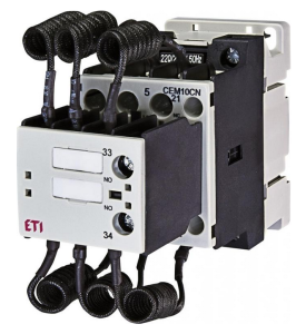 Stycznik kondensatorowy 10kvar 1Z 1R 230V AC CP CEM10CN.11-230V-50Hz 004643801