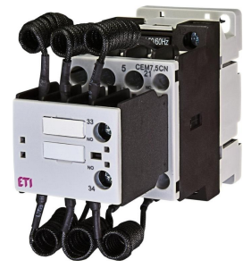 Stycznik kondensatorowy 7,5kvar 1Z 1R 230V AC CP CEM7,5CN.11-230V-50Hz 004643800