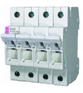 Rozłącznik bezpiecznikowy 3P+N 6A 400V VLD01 002261021