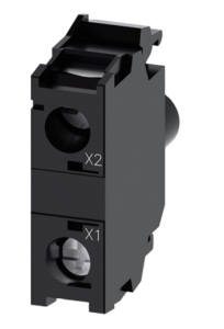 Oprawka blok LED niebieski 24V AC-DC montaż czołowy przył śrubowe SIRIUS ACT 3SU1401-1BB50-1AA0