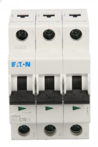 Wyłącznik nadprądowy 3P C 10A 15kA AC FAZ C10/3 278869