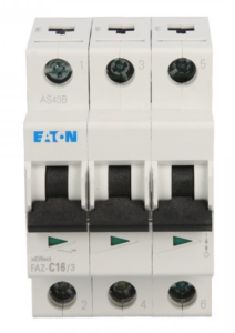 Wyłącznik nadprądowy 3P C 16A 15kA AC FAZ C16/3 278873