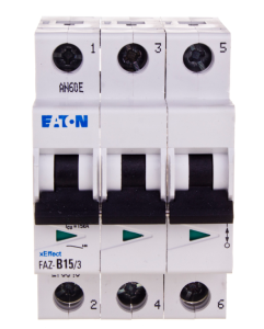 Wyłącznik nadprądowy 3P B 15A 15kA AC FAZ B15/3 278846