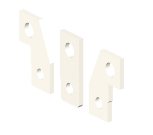 Przyłącza szynowe rozszerzone 3P 250A ETIBREAK ZB2S 250/3 (1kpl=3szt.) 004671984