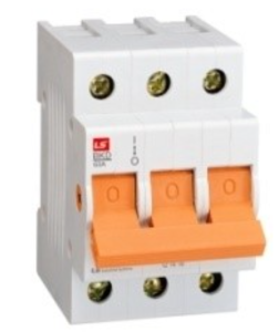 Rozłącznik modułowy LS Electric BKD 3P, 63A 06130063R0 BKD 3P 63A