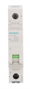 Rozłącznik modułowy 1P 63A 230V SENTRON 5TL1163-0