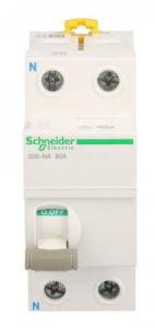 Rozłącznik modułowy 80A 2P iSW-NA (możliwy wyzwalacz) A9S70680