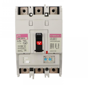 Wyłącznik kompaktowy 3P 250A 25kA /wyzwalacz termo-magnetyczny/ EB2 250/3L 004671073