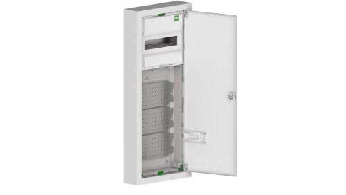 Rozdzielnica modułowa MSF TWIN RN 1x12 (N+PE) + 3X12 natynkowa multimedialna IP30 2015-10