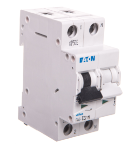 Wyłącznik nadprądowy 1P+N C 3A 15kA AC FAZ-C3/1N 278664