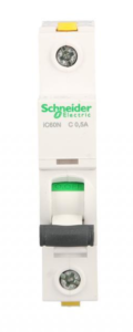 Wyłącznik nadprądowy 1P C 0,5A 6kA AC iC60N-C05 Acti9 A9F04170